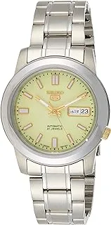 Seiko Mens Automatic Watch, Analog Display And Stainless Steel Strap SKKK19J1