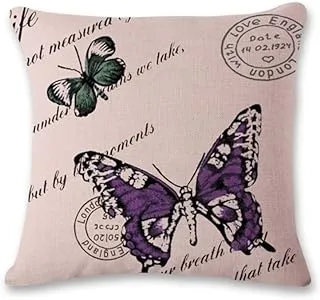 COOLBABY Butterfly Printed Cushion Cover