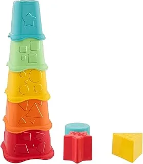 Chicco Eco+ 2In1 Stacking Cups Sorter & Stacking Toy 6M-36M