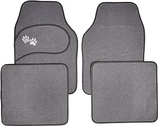 Xcessories Floor Mats Set, Light Grey, 4 Pcs