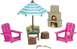 Li'L Woodzeez PATIO SET & OUTDOOR FIREPLACE