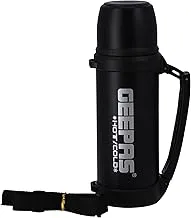 Geepas GSVF4116 Vacuum Flask, Stainless Steel Vacuum Bottle, 0.8L- Keep Hot & Cold Antibacterial topper & Cup - Perfect for Outdoor Sports, Fitness, Camping, Hiking, Office, School | 2 Years Warranty