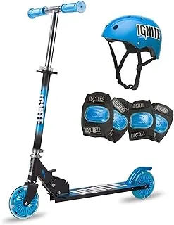 Ignite Flow Scooter 2 Wheels Combo Pack Blue, Ign-Com-Flo-Blu