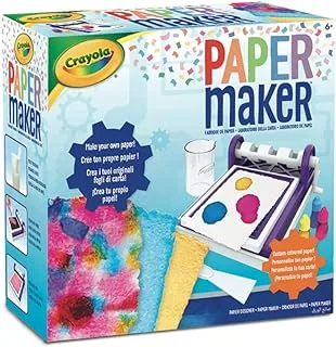 Crayola Paper Maker ، مجموعة أدوات صناعة الورق DIY ، هدية للأطفال ، 8 ، 9 ، 10 ، 11