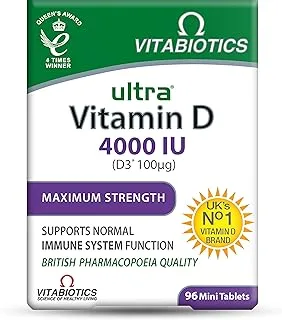 Vitabiotics Ultra Vitamin D3 4000 iu 96 Tablets