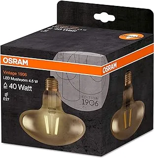 Osram LED Vintage 1906 Lamp, Mushroom Shape, Warm White