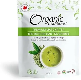 Organic Traditions Premium Matcha Tea, 100 gm, 128214