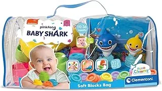 Clementoni Soft Clemmy Baby Shark Bag, Multicolor, 17428