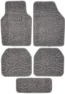 VITALY 192 5 Piece Set of Car Floor Mats, Grey