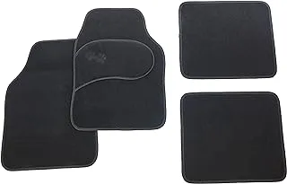 Xcessories X-2334 Floor Mats Set, Black, 4 Pcs