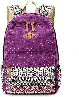 COOLBABY Canvas Printing Backpack School Bags for Teenage Girls Cute Backpacks Female bags