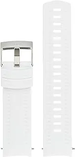 SUUNTO ATH2 SILICONE STRAP WHITE/STEEL M