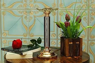 YATAI Tall Metal Candle Holder Wedding Centerpieces Table Top Candlestick Metal Vase Flowers Stand Holder Tealight Candle Holders for Flowers Bouquet Party Dinner Event Centerpiece Decoration (Medium)