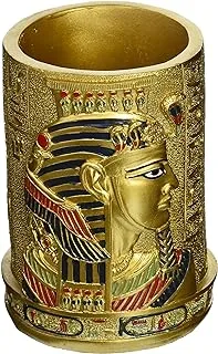 Design Toscano QL1244 Egyptian Pharaoh Pen Vessel,full color