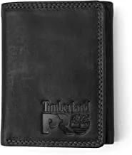 Timberland PRO mens Leather RFID Trifold Wallet With ID Window Wallet