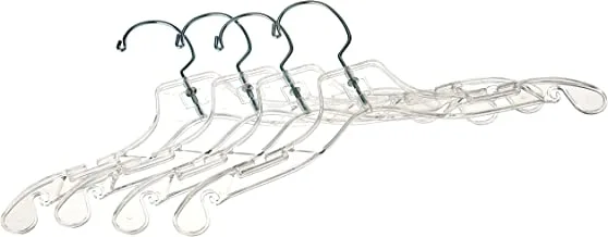 Whitmor Kid'S Dress/Blouse Hangers Set Of 4, Crystal, 6062-5098