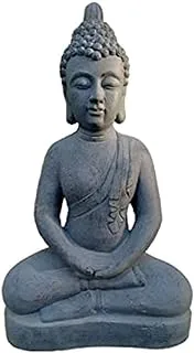 Dubai Garden Centre Siddharhta Buddha Statue, Grey