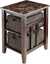 Winsome Zoey Accent Table, Chocolate