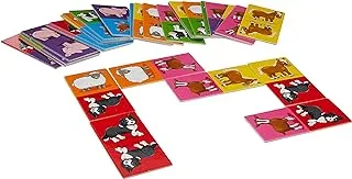 Orchard Toys Farm Yard Dominoes Memory Game |Fun matching and posting game, Perfect for Kids age 2 +