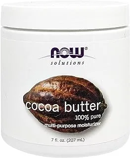 Now Solutions Cocoa Butter, Pure 7 Fl. Oz., Clear