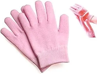 Dorliona Beauty Spa Gloves Moisturizers Gel Therapy Skin Care - Pink L9R2