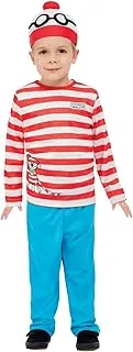 Smiffys Boy's Smiffys Officially Licensed Where's Wally Costume Smiffys Officially Licensed Where's Wally Costume