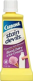 Carbona White 50 ml Stain Devils #4 Blood, Dairy & Ice Cream Stain Remover , 406/24