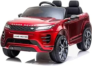 Dorsa Licensed Range Rover Evoque 4WD 12V Ride On Battery Operated Jeep -Red, RE99-RED, L