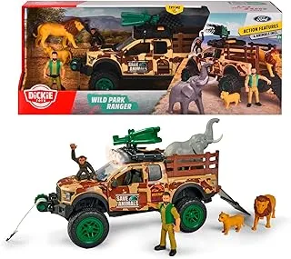 Dickie Toys - Light & Sound Park Ranger Playset