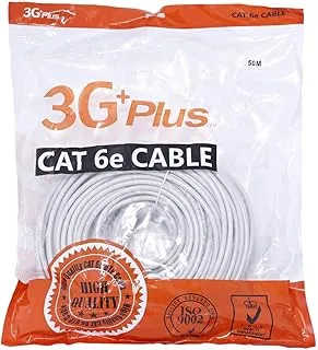 Cat 6e 3g Plus Cable, 50 Meters