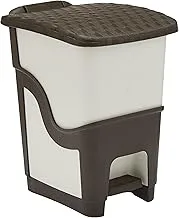 Dea rattan pedal bin, brown, 6 litres, dea.z440m026