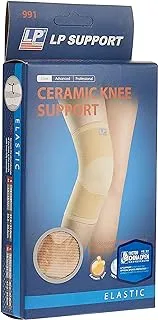 LP Support 991 Ceramic Knee Support, X-Large, Tan