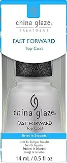 China Glaze Fast Forward Top Coat Nail Polish Lacquer With Hardeners 14ml