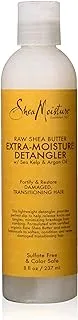 Raw Shea Butter Extra-Moisture Detangler by Shea Moisture for Unisex - 8 oz Detangler