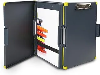 Dexas Duo Clipcase Dual Sided Storage Case and Organizer, Yellow