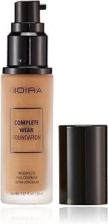 Moira Cwf450 Complete Wear Foundation, Toasted Almond, 30 ML