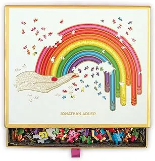 Jonathan Adler Rainbow Hand 750 Piece Shaped Puzzle