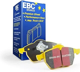 EBC Brakes DP41909R Yellowstuff Street and Track Brake Pad, Metallic