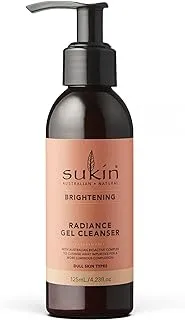 SUKIN BRIGHTENING RADIANCE GEL CLEANSER 125 ML:10071