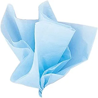 Unique Tissue Paper Sheet 10-Pieces, Baby Blue