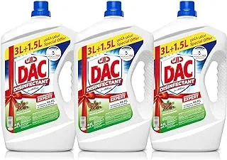 Dac Disinfectant Pine, 3 x 4.5L