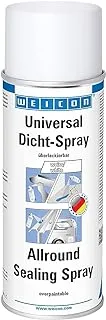 WEICON Allround Sealing Spray | 400 ml White Compound Waterproof Liquid Plastic for indoor & outdoor use, boat, car, motorcycle, caravan