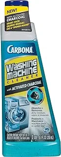 Carbona Washing Machine Cleaner with Activated Charcoal Blue 250 ml8.4 Fl Oz (Pack of 1) 480