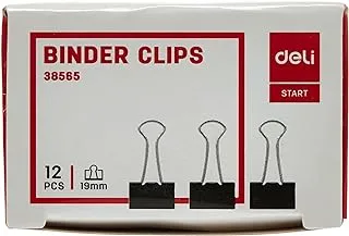 Deli E38565 Binder Clips