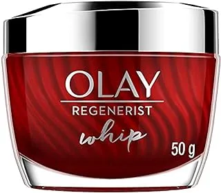 Olay Face Moisturizer: Regenerist Lightweight Whip Cream Without Greasiness With Hyaluronic Acid, 50G