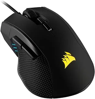 CORSAIR IRONCLAW RGB Wired FPS/MOBA Gaming Mouse – 18,000 DPI – 7 Programmable Buttons – Designed for Large Hands – iCUE Compatible – PC, Mac, PS5, PS4, Xbox – Black