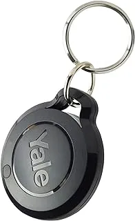 Yale Ac-Kf Sync Smart Home Alarm Accessory Key Fob, Black, Works With Ia Alarms, For Disarming Alarm