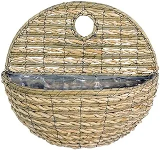 Dubai Garden Centre Basket in Rattan for Wall