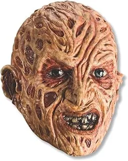 A Nightmare On Elm Street Freddy Krueger Mask, Tan, One size