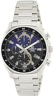 Casio Edifice Men's Watch - EFV-600D-2AVUDF Multicolor Dial, Silver Band